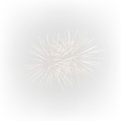 Fototapeta premium Night Fireworks Celebration PNG