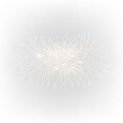 Fototapeta premium Night Fireworks Display PNG