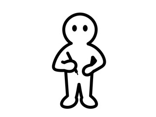 学ぶ人　イラスト