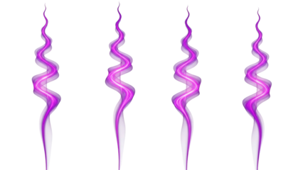 Isolated swirling patterns, abstract smoke shape in smooth lines, ethereal element graphic