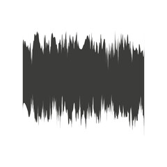 Grey Backgrounds Design Abstract Sound Waveform Graphic Grey Audio Signal Wave Form 