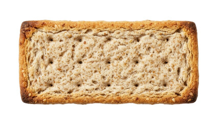 Isolated snack food with a rectangular shape, perfect for a healthy dietary lifestyle