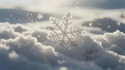Snowflakes, Winter, Cold, Nature, Snow, Ice, Crystal, Season, Frost, Serenity