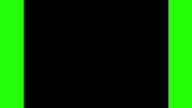 Simulated television and program turning on and off. Vintage switch on off television concept animation. TV screen open and close animation 4k video.