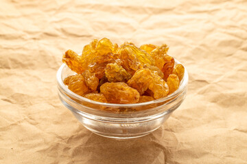 Bright golden sweets, macro.