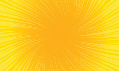 Obraz premium A yellow background with a pattern of circles in the middle