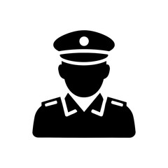 Police Officer Security Guard Icon