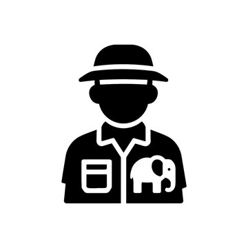 Safari Guide Zookeeper Ranger Icon
