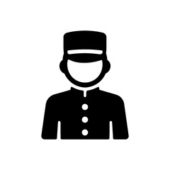 Hotel Doorman Service Uniform Icon