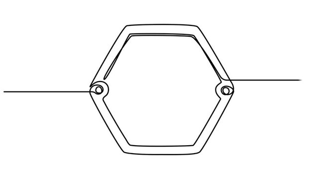 metal plates outline, continuous one line drawing, Four rusty, weathered rectangular metal plates with varying patinas against a white animation, motion, video