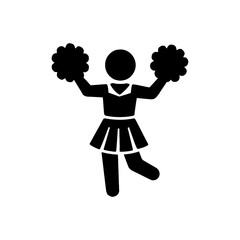 High School Cheerleader Dance Icon