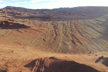 Marvelous Devil's Desert in northwest Argentina