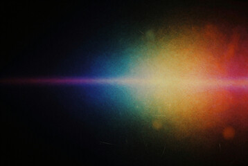 Bright beam of light shines brightly against a dark background.