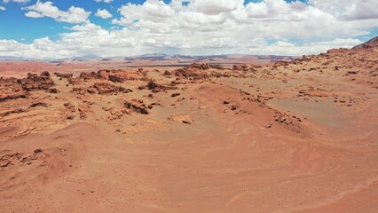 Marvelous Devil's Desert in northwest Argentina