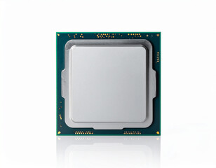 CPU socket mock up isolated on white background