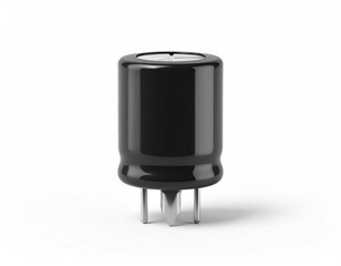 Capacitor mock up isolated on white background