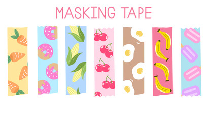 Masking tape washi tape japanese tape bullet journal planner elements