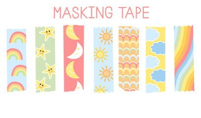 Masking tape washi tape japanese tape bullet journal planner elements