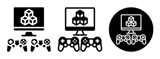 Emulator Icon Collection Glyph & Mixed Style