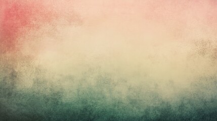 Obraz premium Pink beige grainy gradient subtle pastel colors blurred background noise texture