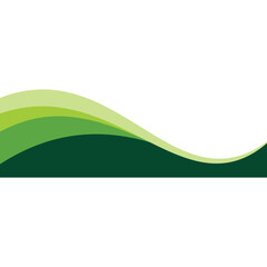 Green wave border