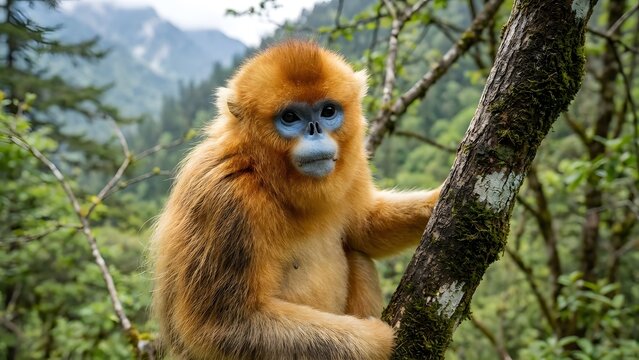 Golden Snub-nosed Monkey(キンシコウ)