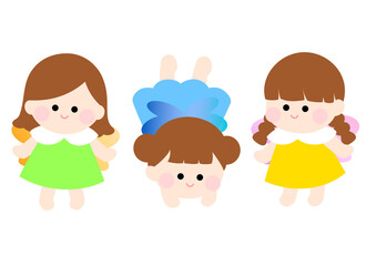 かわいい女の子の妖精　立ち絵