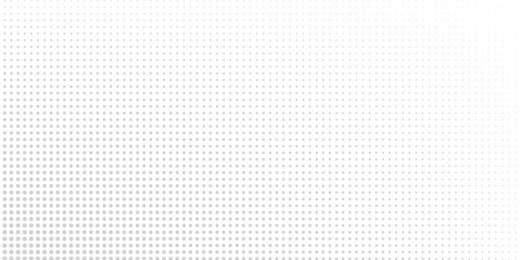 Abstract dot halftone gradient texture. Vanishing polka dot background. Repeating dots gradation pattern simple abstract