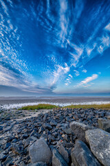 Sunset over the Northsea