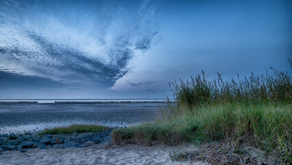 Sunset over the Northsea