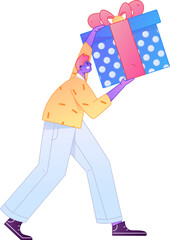 A relief illustration of a figure holding a caring hand, embodying the act of sharing affection.
