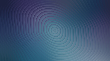 Illustration of abstract background with concentric, layered, circular wave patterns in shades of deep blue and purple, creating a subtle 3d relief effect