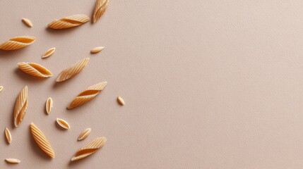 Close up of a bunch of dried flowers on sandy beach with abstract texture