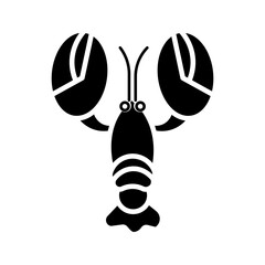  lobster icon sea animal graphic icon vector