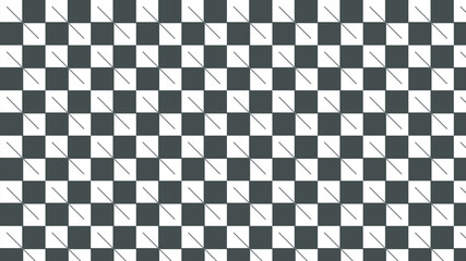 Checkerboard Pattern of Dark Gray Squares with Diagonal Lines abstract background