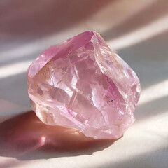 rose quartz crystal