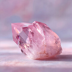 rose quartz crystal