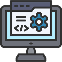 Web Coding Icon