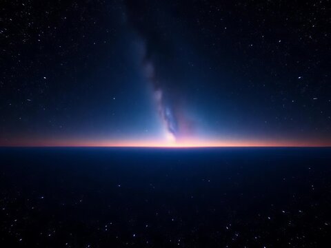 Vast, star-dusted expanse, void of light, infinite darkness,  dark,  space