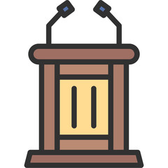 Obraz premium Debate Icon
