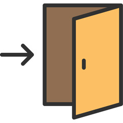 Exit Door Icon