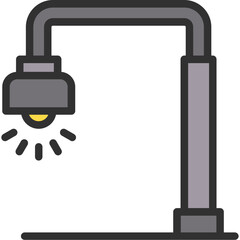 Obraz premium Streetlight Icon