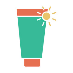 Sunscreen tube