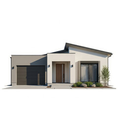 facade of a building with columns