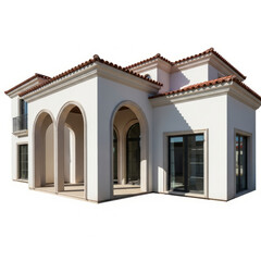 facade of a building with columns