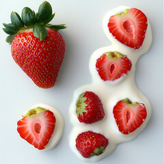 Strawberry Red Juice Splash &ndash; Fresh Fruit strawberry juice splash, red juice splash vector, fresh fruit drip vector, strawberry splash illustration, fruit juice splash design, strawberry vDrip Vector.