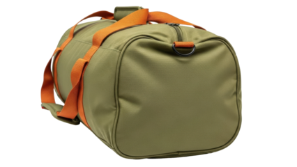 Isolated duffel bag a versatile gym bag for carrying athletic gear and travel essentials
