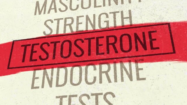 Testosterone 3D Scrolling Title Animation