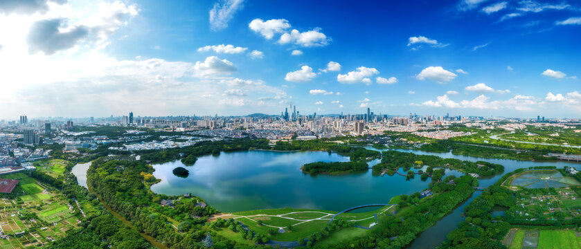 Haizhu Lake, Haizhu District, Guangzhou City