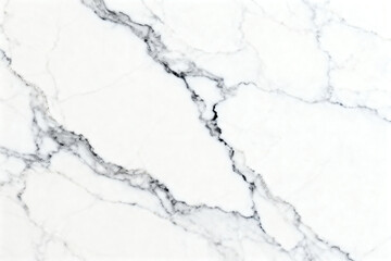 Fototapeta premium Marble Texture, White Stone, Gray Veins, Natural Pattern, Elegant Design
